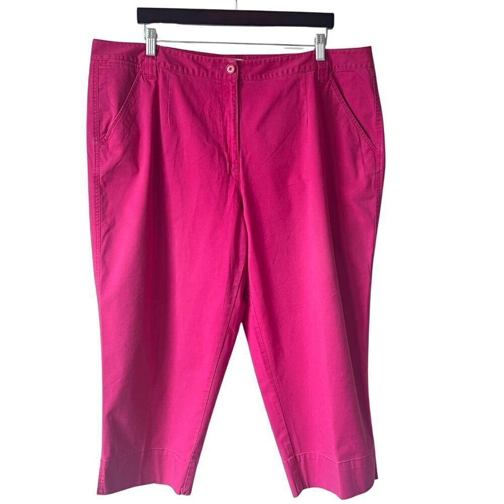 Talbot's Women's Classic Fit Stretch Capri Pants, 20W